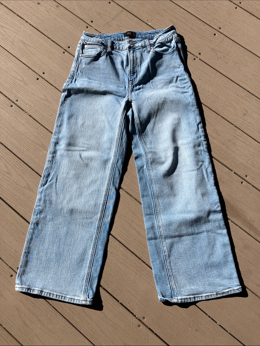 Quince Bella Light Blue Flare Jeans 29x27